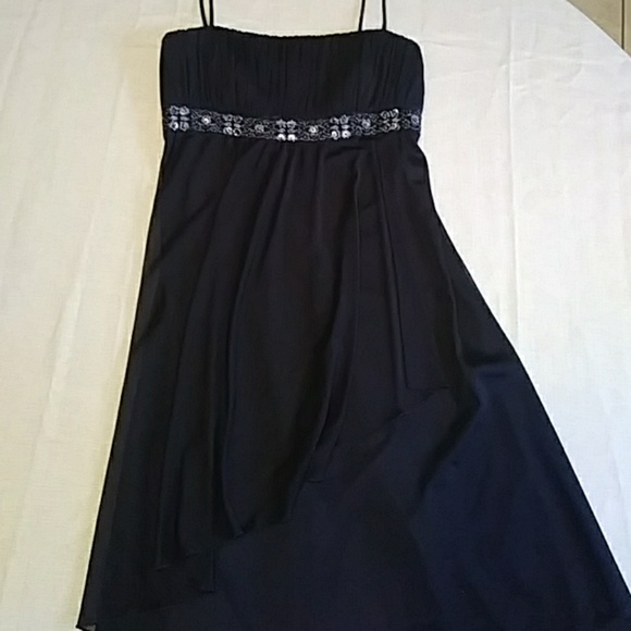 Black spaghetti strap dress - Picture 1 of 5